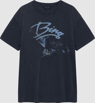 Anine Bing Tee Shirt Kent Black