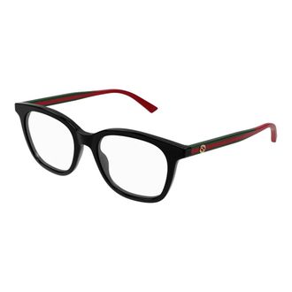 Gucci Glasses, female, Black, Size: 50 MM Rectangular Optical Frame
