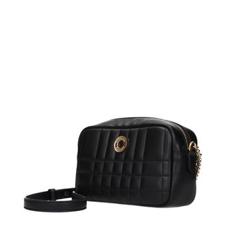 Burberry Leather Crossbody Bag - Black