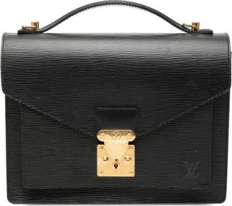 Louis Vuitton Pre-owned Monceau - Dames - Vintage Handtas - Zwart - ONE Size - Vintage