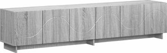 vidaXL Soporte De Tv 179,5 X 34,5 X 40 Cm Sonoma Gris Vidaxl