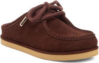 Kelsi Dagger Stormy Lace-Up Clog in Warm Brown at Nordstrom, Size 8.5