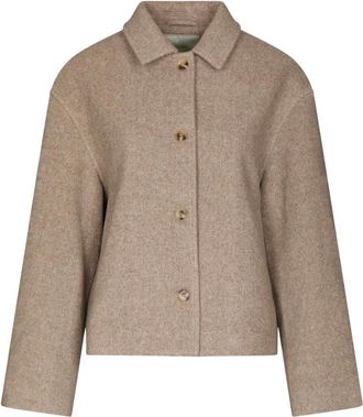 Neo Noir Dames, Jassen, Beige, Maat: L