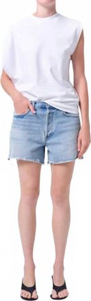A Gold E Nye Jean Short In Post