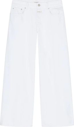 Closed Jayla Wide Jeans - Dames - Loose Fit Jeans - Wit - W25 - Katoen - Jeans