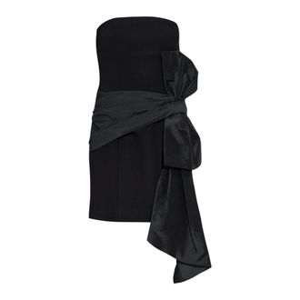Rotate Abito corto senza spalline - - Dresses - Donna - Nero - XS