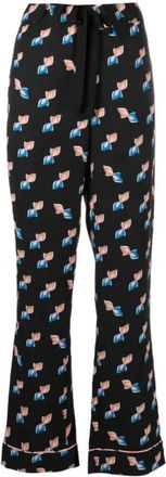 Diane Von F&uuml;rstenberg Pantaloni Veronica - - Trousers - Donna - Multicolore - M