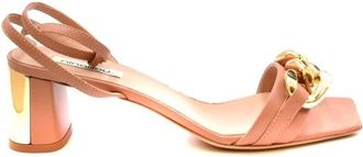 Ninalilou sandalen - Dames - Sandalen met hakken - Beige - 39 EU - Schoenen