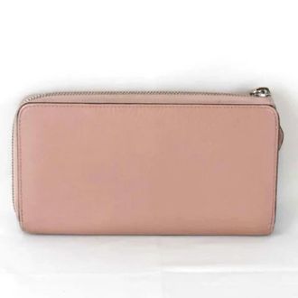 Louis Vuitton Pre-owned Vintage Portemonnee - Dames - Vintage Accessoires - Roze - ONE Size - Leer - Vintage