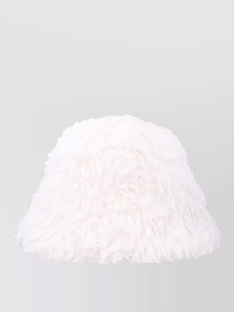 Perfect Moment eco shearling bucket hat ski style