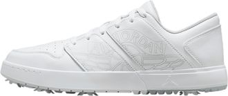 Nike Nike Retro 1 G Golf Shoes - Black/Lucky Green/White by Nike, White/Blue Tint/Pure Platinum, 3.5 UK