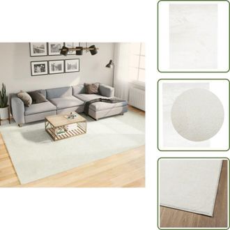 vidaXL Tappeto per soggiorno - vidaXL Tappeto OVIEDO a Pelo Corto Crema 240x340 cm - Tappeto per camera da letto
