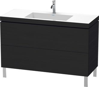 Duravit Duravit L-cube C-bonded Ensemble Vertical, 2 Tiroirs, Sans