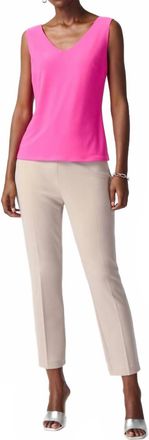 Joseph Ribkoff V-Neck Cami In Pink