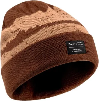 Salewa Logo Beanie M&uuml;tze - Unisex | braun