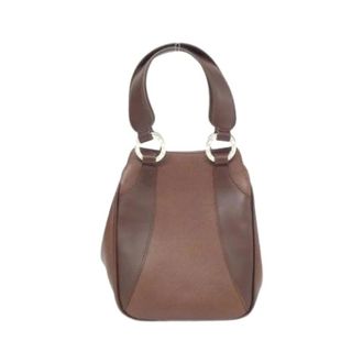 Bulgari Pre-owned Handbags, female, Brown, Size: ONE SIZE Pre-owned Vintage Handbag