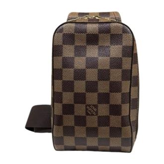 Louis Vuitton Pre-owned Cross Body Bags, female, Brown, Size: ONE SIZE Pre-owned Damier Sling Bag