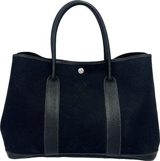 Herm&egrave;s Pre-owned Hermes Toile and Negonda Garden Party 36 Tote Ladies 9QGXD158X2VGX676