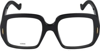 Loewe Glasses, unisex, Black, Size: 52 MM Anagram Optical Frame