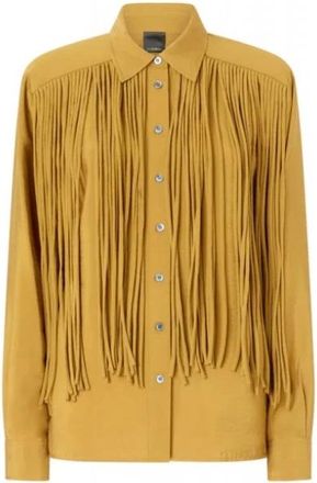 Pinko Pinko, Overhemden, Dames, Geel, L, Pinko - Shirts