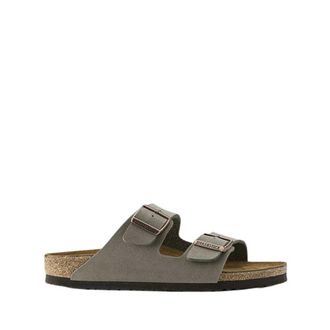 Birkenstock Sandalen Arizona Birko-Flor - Dames - Sandalen - Grijs - 39 EU - Leer - Schoenen