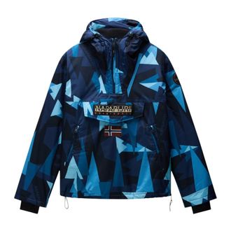 Napapijri RF Next AOP 1 Jacket - Heren - Jassen - Veelkleurig - Maat: L Zijde
