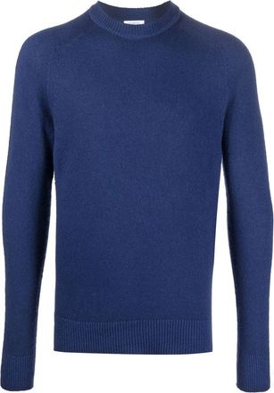 Malo crew-neck cashmere jumper - men - Polyamide/Cashmere - 50 - Blue