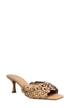 Shushop Elsa Slide Sandal in Natural at Nordstrom, Size 8.5