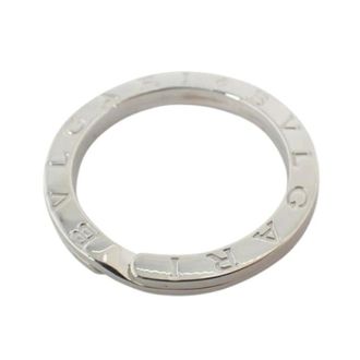 Bulgari Pre-owned Accessories, female, Gray, Size: ONE SIZE Pre-owned Keyring
