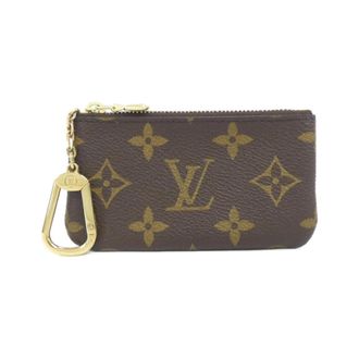 Louis Vuitton Marron Coated Canvas Coin Purse/Coin Case (Pre-Owned)