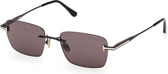 Tom Ford FT1354 JAKE-02 01A Mens Sunglasses Size 54