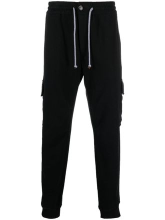 Brunello Cucinelli drawstring cargo cotton trousers - men - Cotton - S - Black