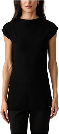 Twinset Blusa de viscosa - Blouses & Shirts - Mujer - Negro - S