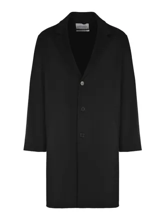 Amaranto Amaranth Coat Made Of Wool Blend