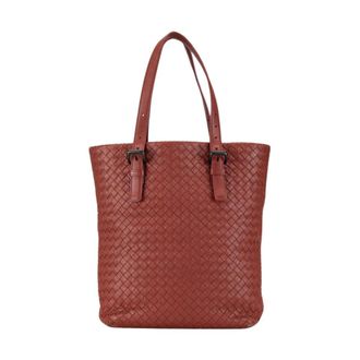 Bottega Veneta Pre-owned Intrecciato Tote - Pre-owned - Mujer - Rojo - ONE SIZE