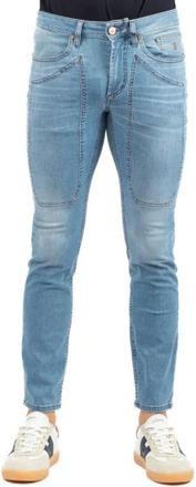Jeckerson Uomo, Jeans, Blu, W34, new