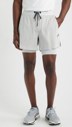 Legends Forum Lite Performance Camo Shorts in Platinum at Nordstrom, Size Xx-Large