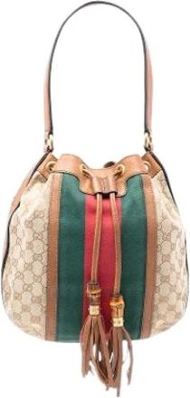 Gucci Pre-owned Bucket Bags, female, Multicolor, Size: ONE SIZE Pre-owned The Rania