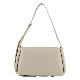 Pourchet Tassen, Dames, Beige, ONE Size, Leer, S&eacute;vign&eacute; Crossbodytas