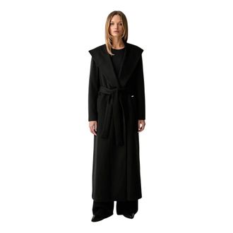 Fracomina Mujer, Abrigos, Negro, Talla: L