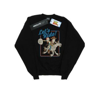 Disney Heren Toy Story 4 Let&acute;s Ride Sweatshirt (Zwart)