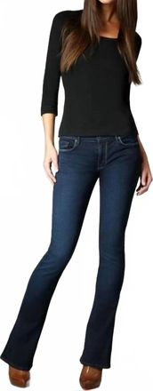 7 For All Mankind Kaylie Jeans In Dark Blue Wash