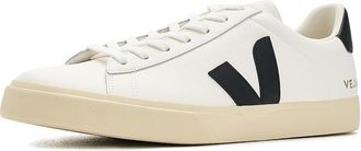 Veja Campo Mens Shoes Chrome Free/Extra White/Black : EU 39 (US Mens 6) M, Leather
