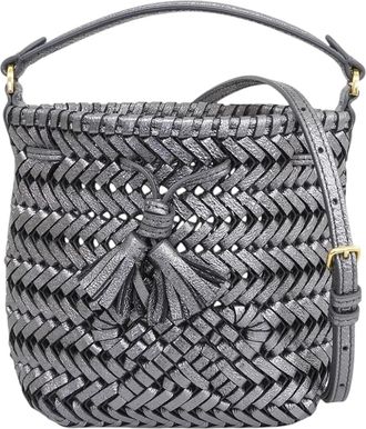 Anya Hindmarch Metallic Leather Shoulder Bag (Pre-Owned)