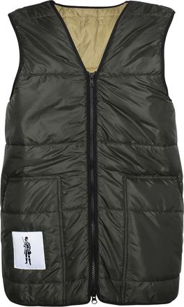 Mackintosh quilted padded gilet - men - Polyester/Nylon - S - Green