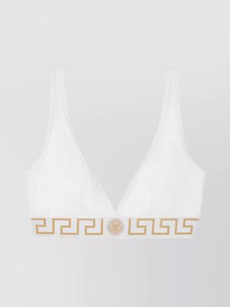 Versace greca trim bralette