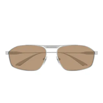 Balenciaga Sunglasses Bb0416 S 006 Ruthenium/Brown Men