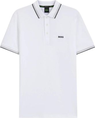 HUGO BOSS Polo Paddy - Heren - Polos - Wit - S - Tops