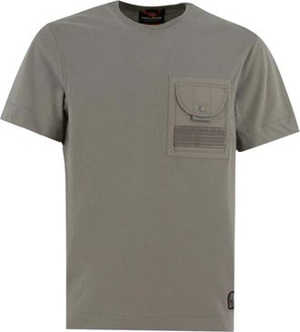 Parajumpers Malham T-shirt - Heren - T-shirts - Groen - S - Katoen - Tops