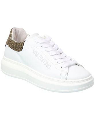Mario Valentino Valentino By Mario Valentino Fresia Star Leather Sneaker